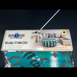 Room2Room - Ottoman Cover (Inflatable) Green